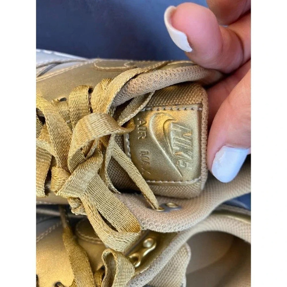 Nike Air Max 1 Size 5.5  Womens Athletic Basketball Running Sneakers Pre-owned - Picture 11 of 12